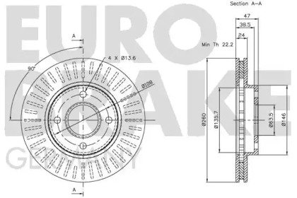 EUROBRAKE 5815202533