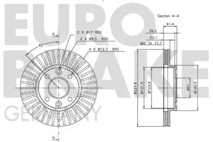 EUROBRAKE 5815203909