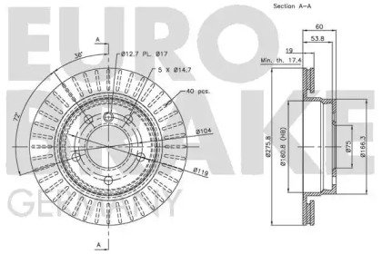 EUROBRAKE 5815201535