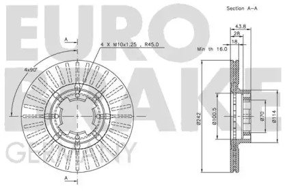 EUROBRAKE 5815204402