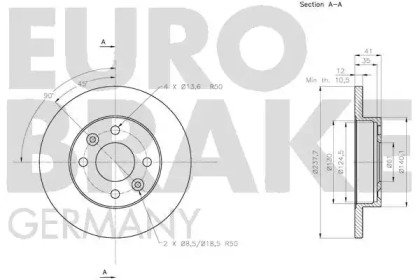 EUROBRAKE 5815203938