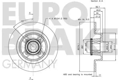 EUROBRAKE 5815203946