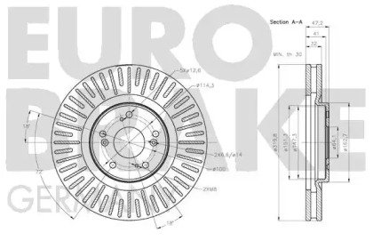 EUROBRAKE 5815202651