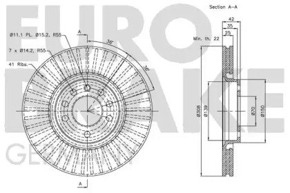 EUROBRAKE 5815203654