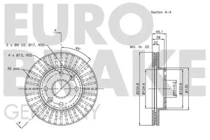 EUROBRAKE 5815203510