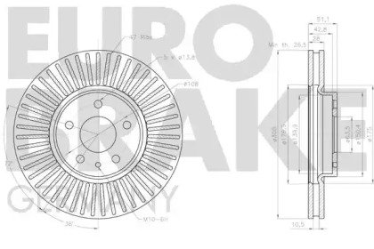 EUROBRAKE 5815202599