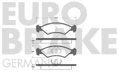 EUROBRAKE 5502222504