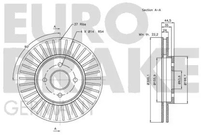 EUROBRAKE 5815202567