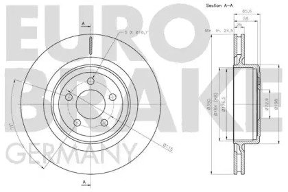 EUROBRAKE 5815209326