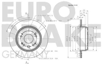 EUROBRAKE 5815202644