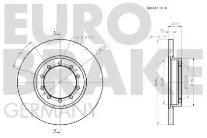 EUROBRAKE 5815202586