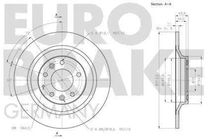 EUROBRAKE 5815203265