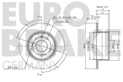 EUROBRAKE 5815203626