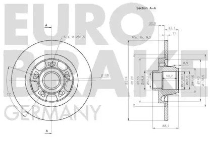 EUROBRAKE 5815203975