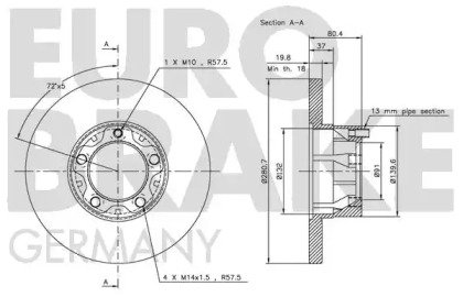 EUROBRAKE 5815204721