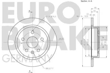 EUROBRAKE 5815203668