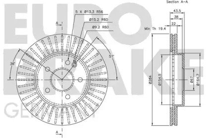 EUROBRAKE 5815203317