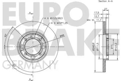 EUROBRAKE 5815201811