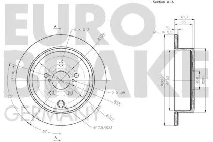 EUROBRAKE 5815204418