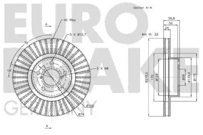 EUROBRAKE 5815204406