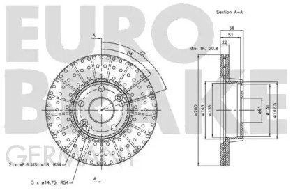 EUROBRAKE 5815203921