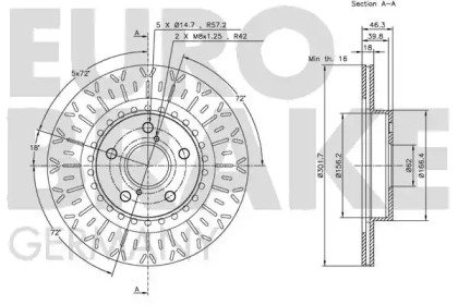 EUROBRAKE 5815204562