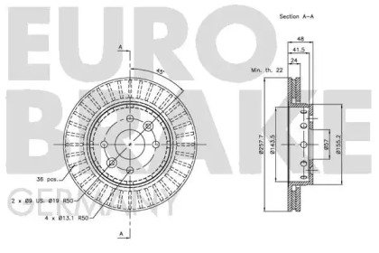 EUROBRAKE 5815203507