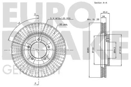 EUROBRAKE 5815204561