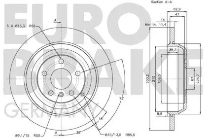 EUROBRAKE 5815203391