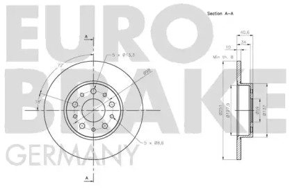 EUROBRAKE 5815202368