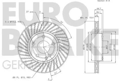 EUROBRAKE 5815203372