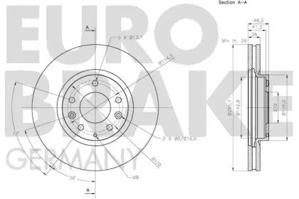 EUROBRAKE 5815203275