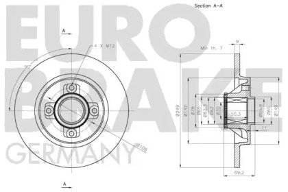 EUROBRAKE 5815201952