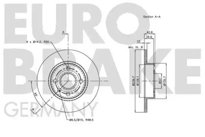 EUROBRAKE 5815203649