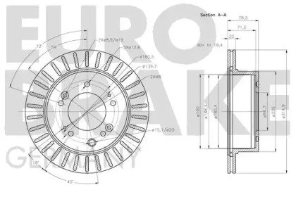 EUROBRAKE 5815203530