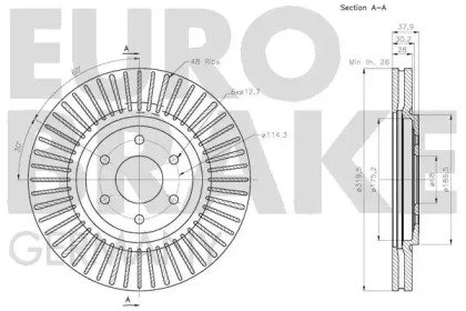 EUROBRAKE 5815202276