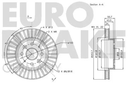 EUROBRAKE 5815203516