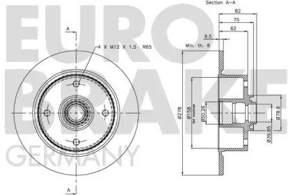 EUROBRAKE 5815204701