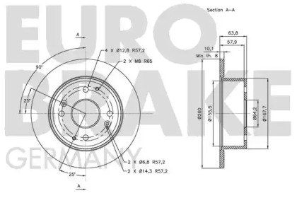 EUROBRAKE 5815202623