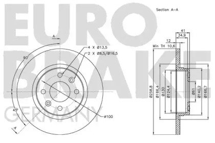 EUROBRAKE 5815203939