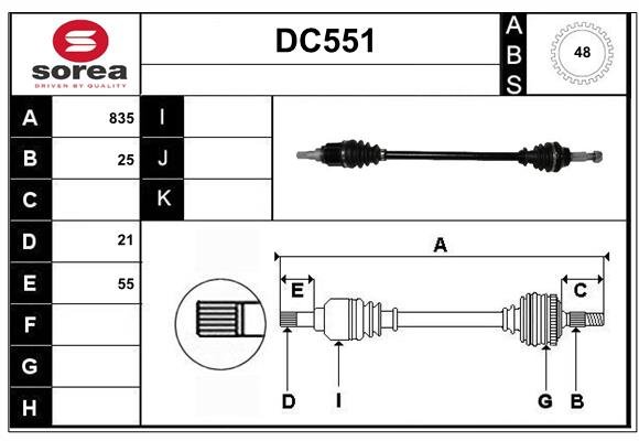 SERA DC551