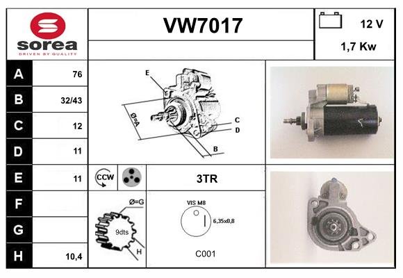 SERA VW7017