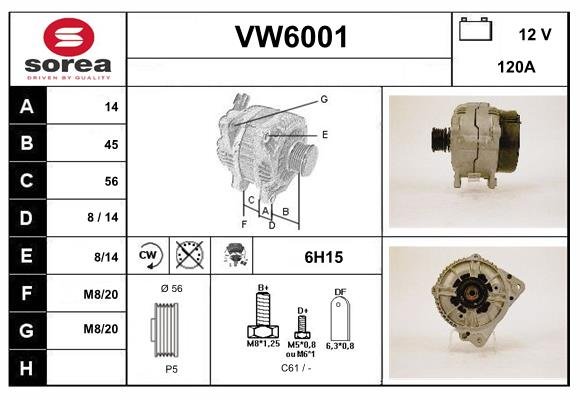 SERA VW6001