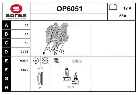 SERA OP6051