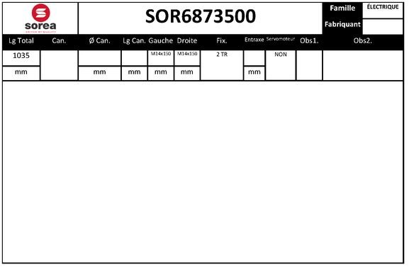 SERA SOR6873500