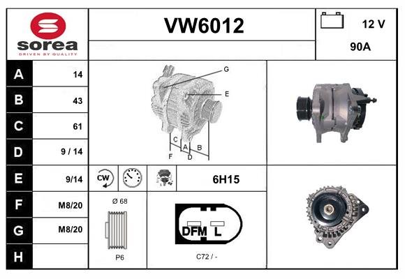 SERA VW6012