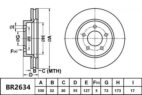 BENDIX-AU BR2634 ULT