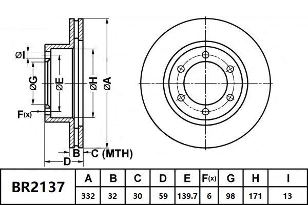 BENDIX-AU BR2137 ULT4WD BENDIX-AU BR2137 ULT4WD