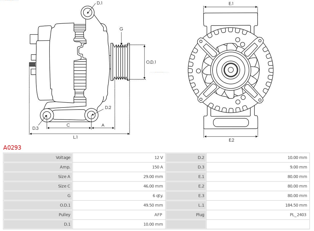 AS-PL A0293 AS-PL A0293