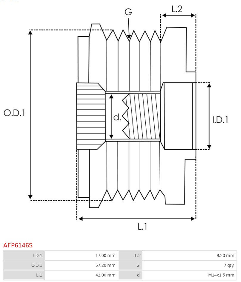 AS-PL AFP6146S AS-PL AFP6146S